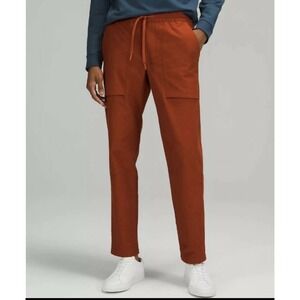 LULULEMON Bowline Pant Men's Size M Aztec Brick 30" Utilitech Stretch Size M
